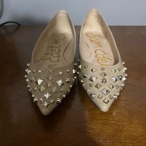 Sam Edelman leather studded flats